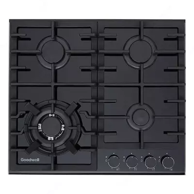 Газовая варочная панель "Goodwell GWP-6422 BG" (Черная)