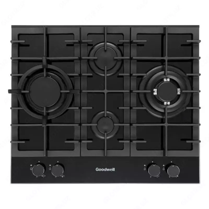 Газовая варочная панель "Goodwell GWP-6424 BG" (Черная)