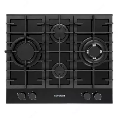 Газовая варочная панель "Goodwell GWP-6424 Х" (Черная)