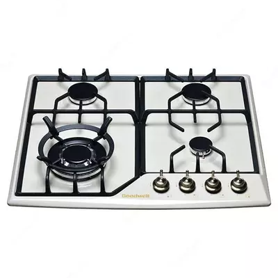 Газовая варочная панель "Goodwell GWP-6425 RI" (Слоновая кость)