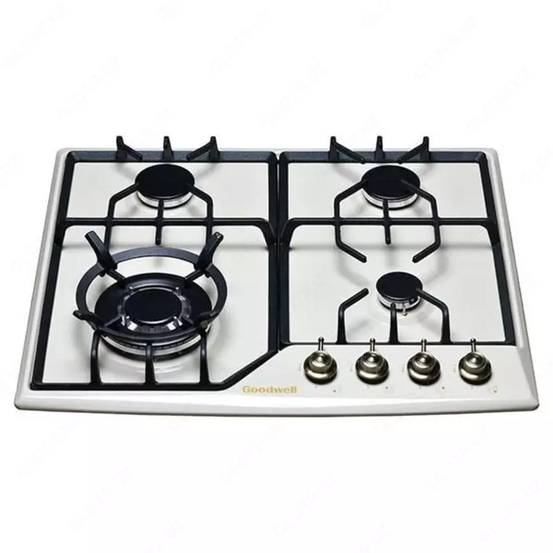 Газовая варочная панель "Goodwell GWP-6425 RI" (Слоновая кость)