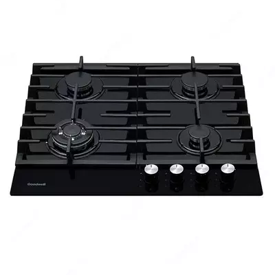 Газовая варочная панель "Goodwell GWP-6445 BG" (Черная)