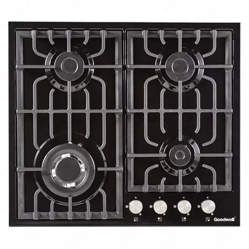 Газовая варочная панель "Goodwell GWP-6461 BG" (Черная)
