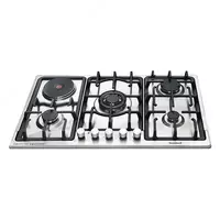 Комбинированная варочная панель "Goodwell GWP-9461 X" (Стальная) - 3 448 500 сум