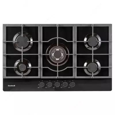 Газовая варочная панель "Goodwell GWP-9560 BG" (Черная)