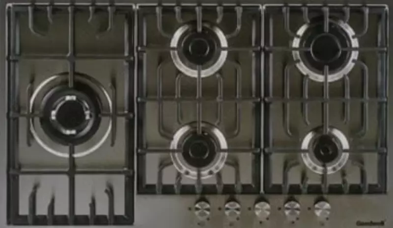 Газовая варочная панель "Goodwell GWP-9562 BG" (Черная)