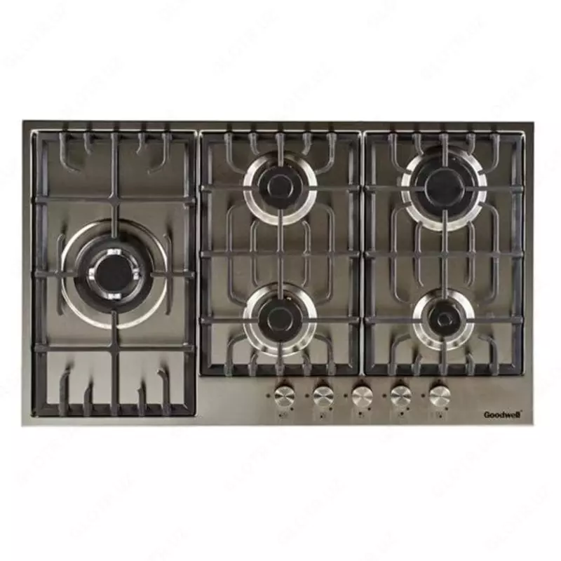 Газовая варочная панель "Goodwell GWP-9562 Х" (Стальная)