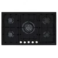 Газовая варочная панель "Goodwell GWP-9563 BG" (Черная)