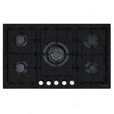 Газовая варочная панель "Goodwell GWP-9563 BG" (Черная)