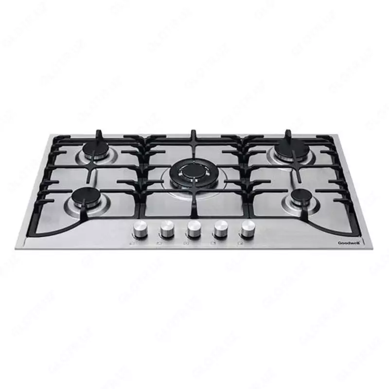 Газовая варочная панель "Goodwell GWP-9564 X" (Стальная)