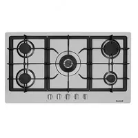 Газовая варочная панель "Goodwell H 9516 P27 IS" (Стальная)