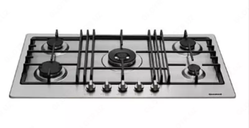 Газовая варочная панель "Goodwell H 9517 P16 IS" (Стальная)