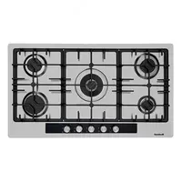 Газовая варочная панель "Goodwell H 9522 P21 IS" (Стальная)
