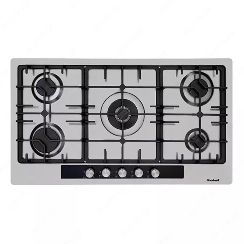 Газовая варочная панель "Goodwell H 9522 P21 IS" (Стальная)
