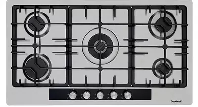 Газовая варочная панель "Goodwell H 9522 P21 IS" (Стальная)