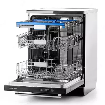 Idish yuvish mashinasi "Goodwell GDW-1264 BG" (Qora)