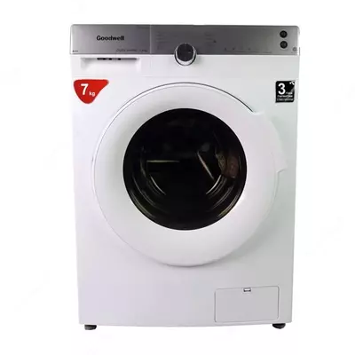 Стиральная машина автомат "Goodwell GWM 701 W/B" (Белая/черная) 7 кг