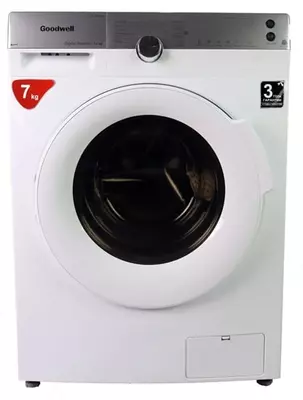 Стиральная машина автомат "Goodwell GWM 701 W/B" (Белая/черная) 7 кг