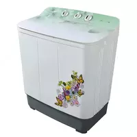 Стиральная машина полуавтомат "Goodwell GSW 734" (Белая+декор) 7/5.5 кг - 1 512 500 сум