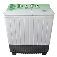 Yarim avtomatik kir yuvish mashinasi "Goodwell GTW 903/1" (Oq/kulrang+dekor) 9/5