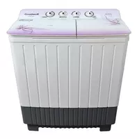 Yarim avtomatik kir yuvish mashinasi "Goodwell GTW 904/1" (Oq/kulrang+dekor) 9/5