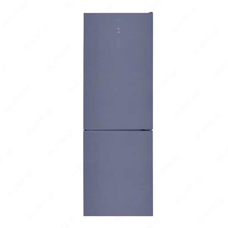 Бытовой двухкамерный холодильник "Goodwell GW B318 GRGL2" (Синее стекло)