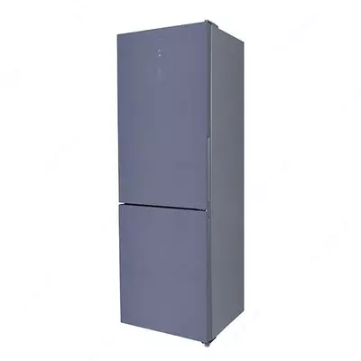 Бытовой двухкамерный холодильник "Goodwell GW B318 GRGL2" (Синее стекло)