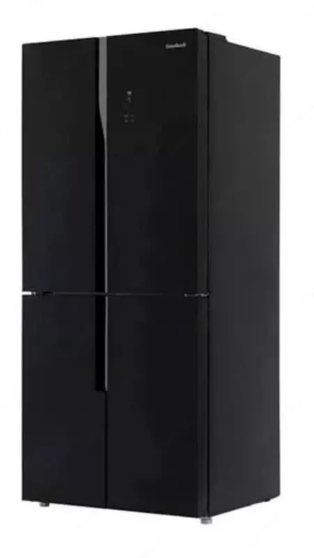 Бытовой двухкамерный холодильник "Goodwell GW B342 XL4" (Черный)