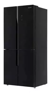 Бытовой двухкамерный холодильник "Goodwell GW B342 XL4" (Черный)