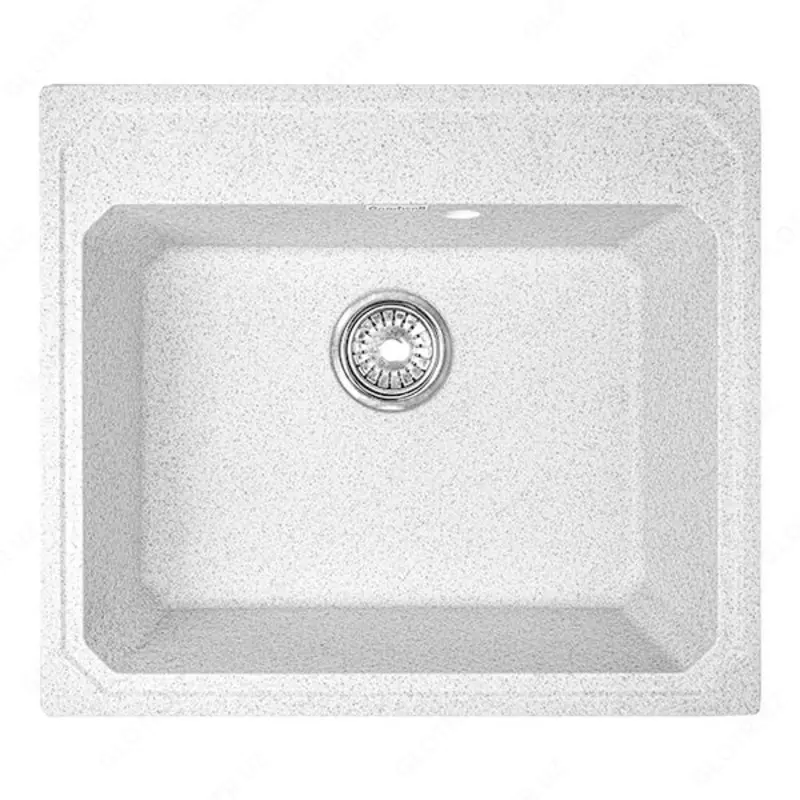 Кухонная мойка Goodwell GRS T0102W / 570 Белый