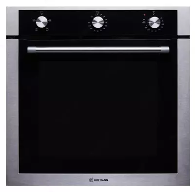 Электрический Духовой шкаф "Hofmann "Hofmann BASIC OBS643G/HF" (Серебристо/Черный)