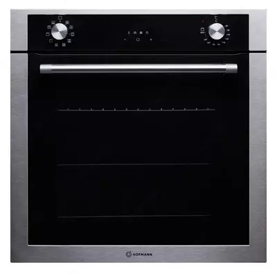 Электрический Духовой шкаф "Hofmann "Hofmann BASIC OBS6103SG/HF" (Серебристо/Черный)