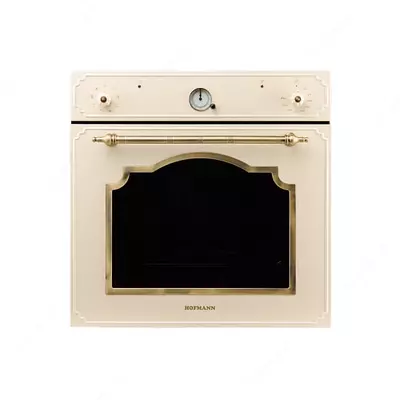 Электрический Духовой шкаф "Hofmann NOSTALGIA ON684R1(OW)/HF" (Слоновая кость)