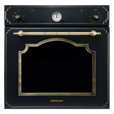 Электрический Духовой шкаф "Hofmann NOSTALGIA ON684R1(AN)/HF" (Антрацит)