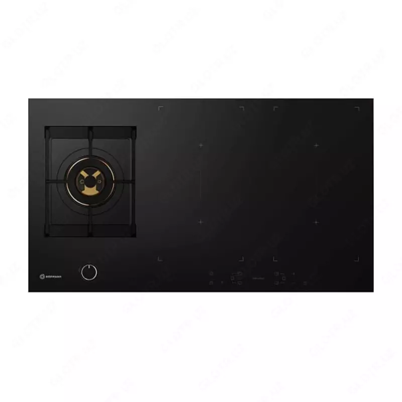 Комбинированная варочная панель "Hofmann INFINITY CTI914HF/HF" (Черная) NEW