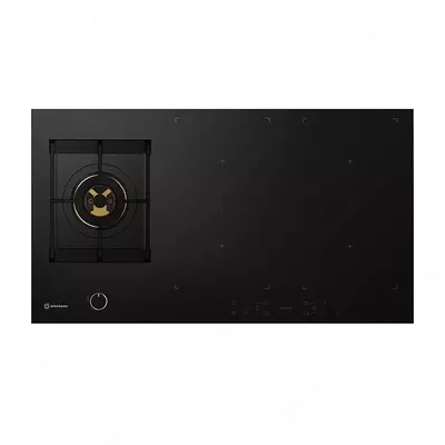 Комбинированная варочная панель "Hofmann INFINITY CTI914HF/HF" (Черная) NEW