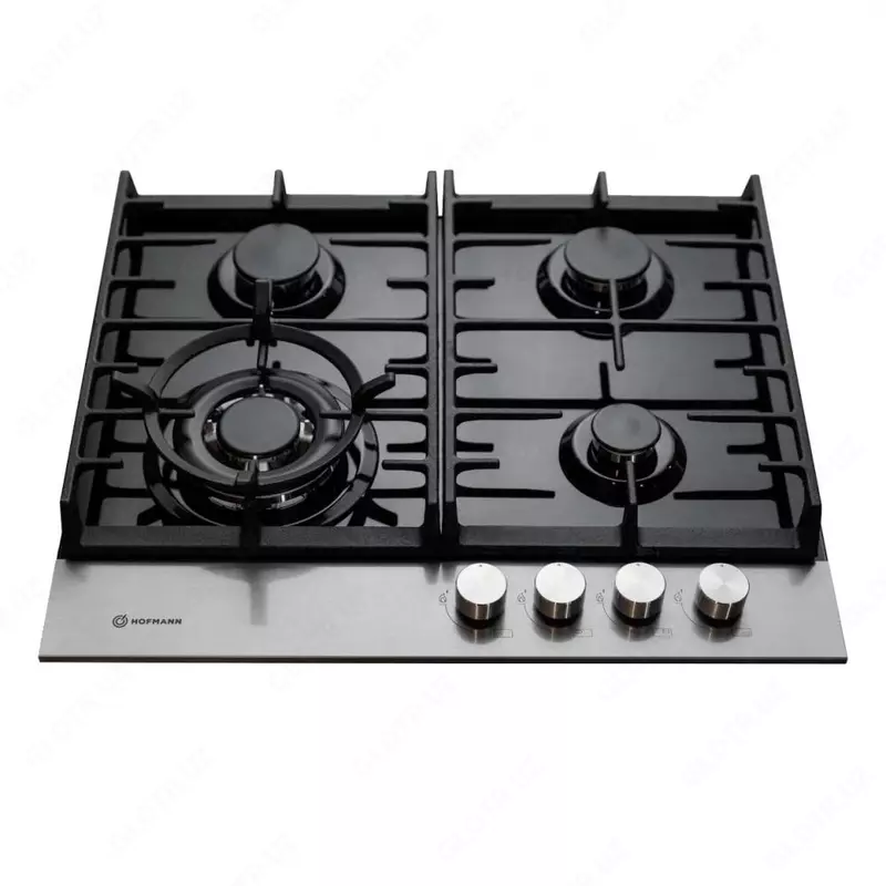 "Hofmann NUOVO CTN641FX/HF" gaz plitasi (po'lat/qora)