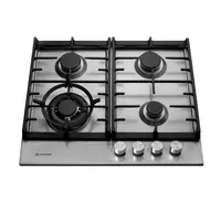 Газовая варочная панель "Hofmann NUOVO CTN641S/HF" (Стальная) - 3 932 500 сум