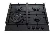 Газовая варочная панель "Hofmann VETRO CTV641BG/HF" (Черная) - 3 811 500 сум