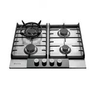 "Hofmann MIRROR CTM641MGIX/HF" gaz plitasi (kumush)