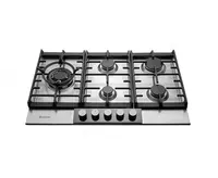 Газовая варочная панель "Hofmann MIRROR CTM751MGIX/HF" (Серебристая) - 3 811 500 сум