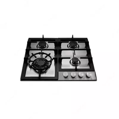 Газовая варочная панель "Hofmann PANACEA CTS641BTIX-1/HF" (Серебристая)