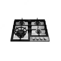 Газовая варочная панель "Hofmann PANACEA CTS641BTIX-1/HF" (Серебристая)