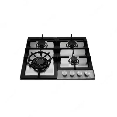 Газовая варочная панель "Hofmann PANACEA CTS641BTIX-1/HF" (Серебристая)