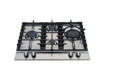 Газовая варочная панель "Hofmann PANACEA CTBS641CTRIX/HF" (Серебристая)