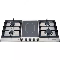 Kombinatsiyalangan plita "Hofmann PANACEA CTS941CO/HF" (kumush)