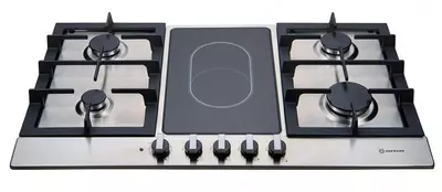 Kombinatsiyalangan plita "Hofmann PANACEA CTS941CO/HF" (kumush)