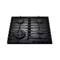 Газовая варочная панель "Hofmann BASIC CTBS641CBFG-1/HF" (Черная) - 2 904 000 сум