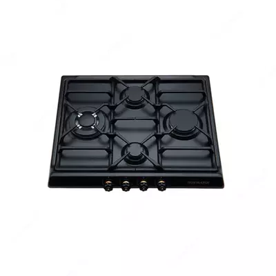 Газовая варочная панель "Hofmann NOSTALGIA CH641TR(AN)/HF" (Антрацит)