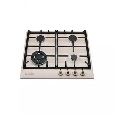 Газовая варочная панель "Hofmann CLASSICO CH641TR2(OW)/HF" (Слоновая кость)